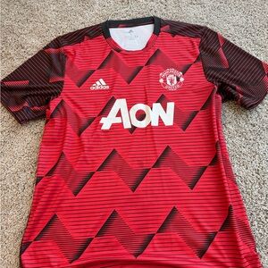 Adidas Red Manchester United Jersey